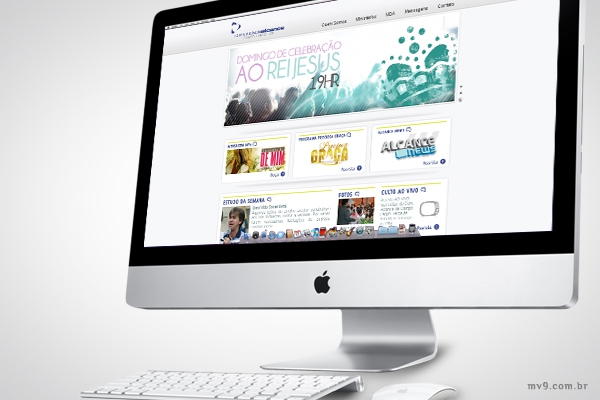 Desenvolvimento de website para Comunidade Alcance de Campo Largo