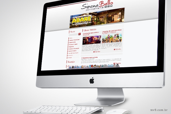 Desenvolvimento de website com SEO para Simone Bello